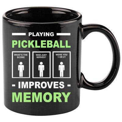 Playing Pickleball Improves Memory Dink Player 11oz C Handle Ceramic Mug