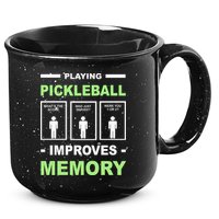 Playing Pickleball Improves Memory Dink Player 15oz Campfire Ceramic Mug