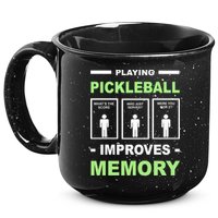 Playing Pickleball Improves Memory Dink Player 15oz Campfire Ceramic Mug
