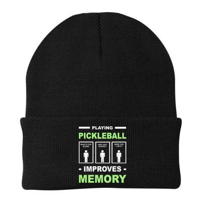 Playing Pickleball Improves Memory Dink Player Beanie