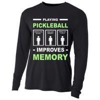 Playing Pickleball Improves Memory Dink Player Cooling Performance Long Sleeve Crew