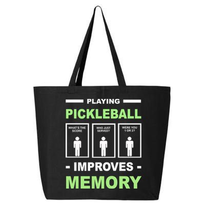 Playing Pickleball Improves Memory Dink Player 25L Jumbo Tote
