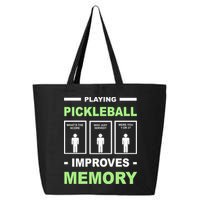 Playing Pickleball Improves Memory Dink Player 25L Jumbo Tote