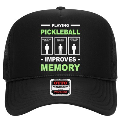 Playing Pickleball Improves Memory Dink Player Trucker Hat