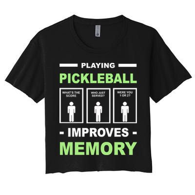 Playing Pickleball Improves Memory Dink Player Crop Top