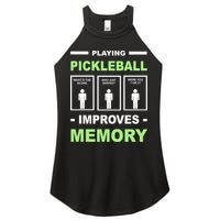 Playing Pickleball Improves Memory Dink Player Women's Perfect Tri Rocker Tank