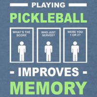 Playing Pickleball Improves Memory Dink Player Garment-Dyed Sweatshirt