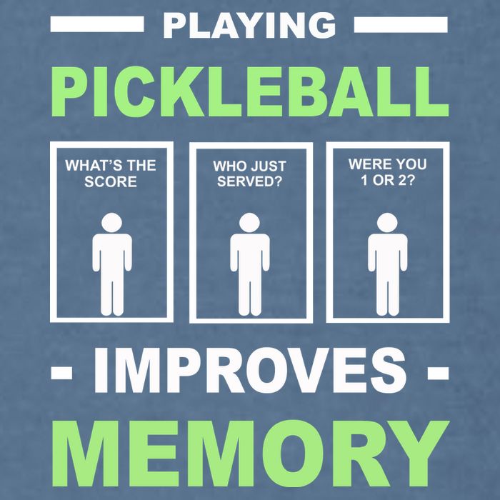 Playing Pickleball Improves Memory Dink Player Garment-Dyed Sweatshirt