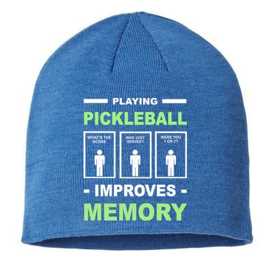 Playing Pickleball Improves Memory Dink Player Sustainable Beanie