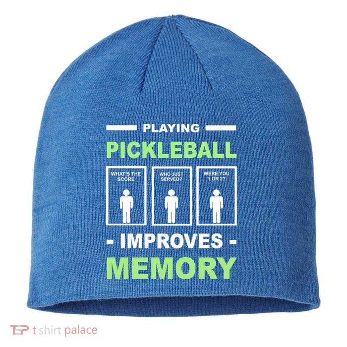 Playing Pickleball Improves Memory Dink Player Sustainable Beanie