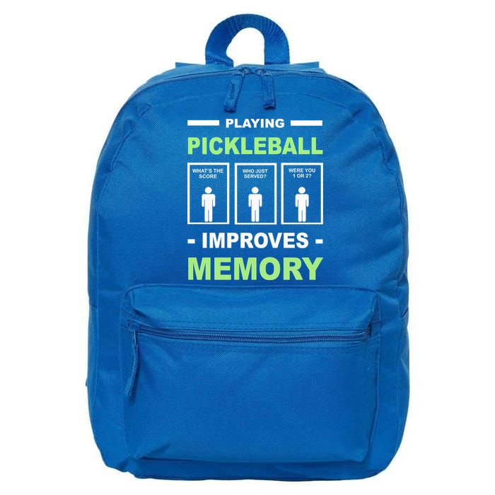 Playing Pickleball Improves Memory Dink Player 16 in Basic Backpack