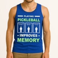 Playing Pickleball Improves Memory Dink Player Tank Top