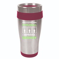 Playing Pickleball Improves Memory Dink Player 16oz Travel Tumbler