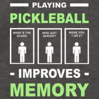Playing Pickleball Improves Memory Dink Player Vector Backpack