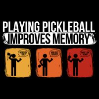 Playing Pickleball Improves Memory Pickleball Player Cute Gift Drawstring Bag