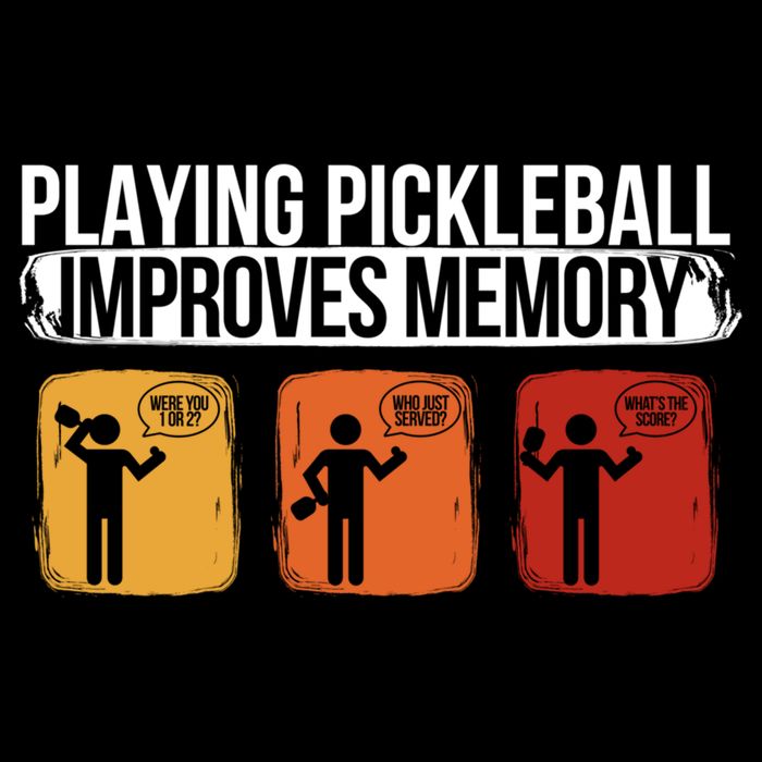 Playing Pickleball Improves Memory Pickleball Player Cute Gift Drawstring Bag