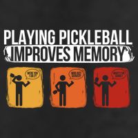 Playing Pickleball Improves Memory Pickleball Player Cute Gift 12oz Stainless Steel Coffee Mug
