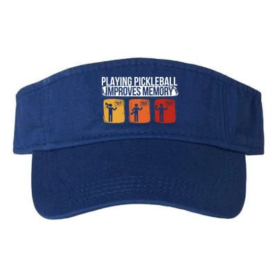 Playing Pickleball Improves Memory Pickleball Player Cute Gift Visor