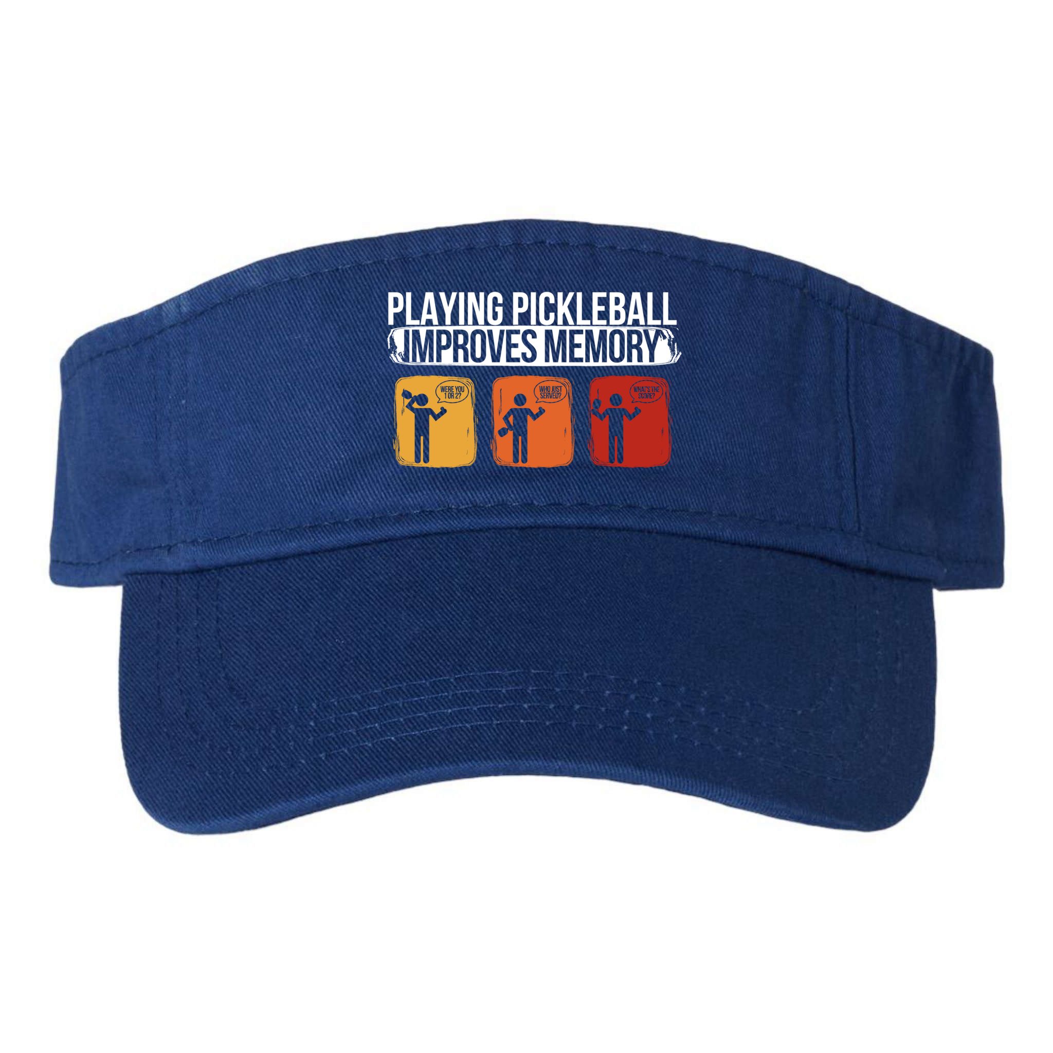 Playing Pickleball Improves Memory Pickleball Player Cute Gift Visor