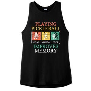 Playing Pickleball Improves Memory Pickleball Ladies PosiCharge Tri-Blend Wicking Tank