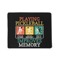 Playing Pickleball Improves Memory Pickleball Mousepad