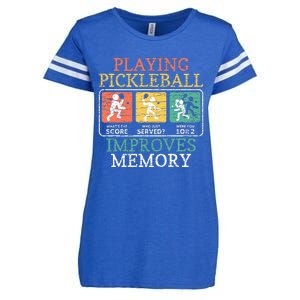 Playing Pickleball Improves Memory Pickleball Enza Ladies Jersey Football T-Shirt