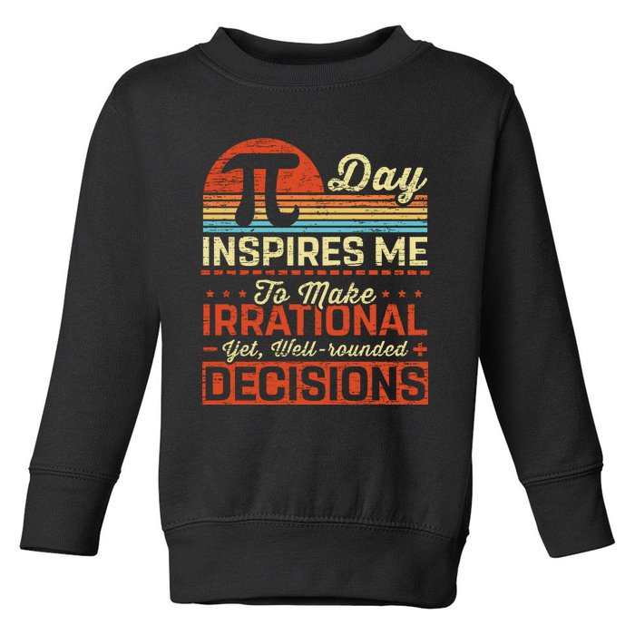 Pidayinspiresmetheirrational Toddler Sweatshirt