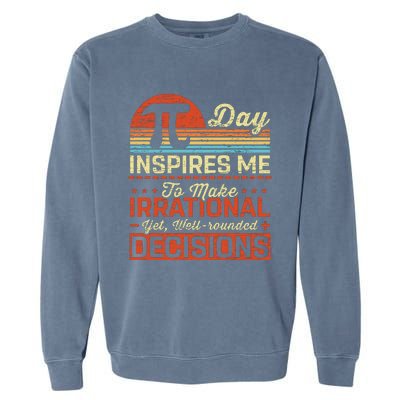 Pidayinspiresmetheirrational Garment-Dyed Sweatshirt