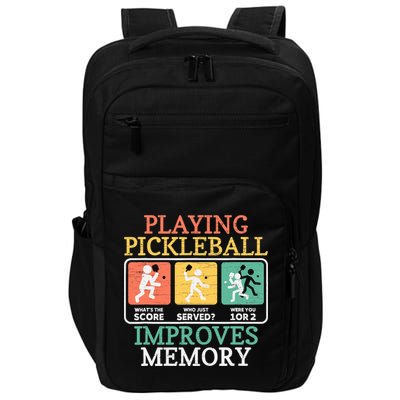 Playing Pickleball Improves Memory Pickleball Impact Tech Backpack