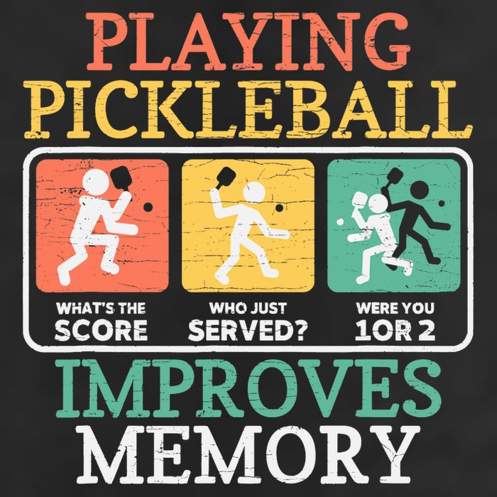 Playing Pickleball Improves Memory Pickleball 12oz Stainless Steel Coffee Mug