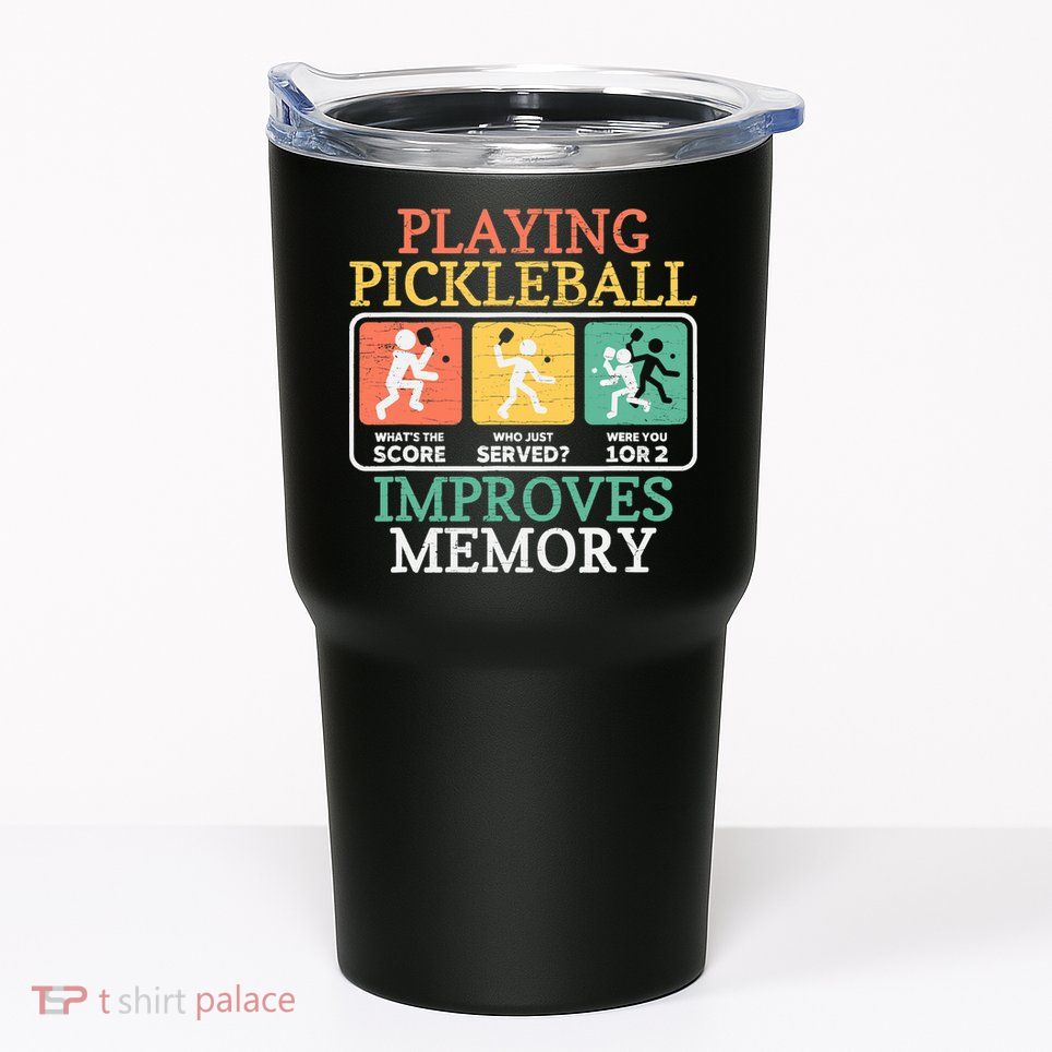 Playing Pickleball Improves Memory Pickleball Tumbler
