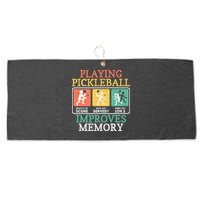 Playing Pickleball Improves Memory Pickleball Large Microfiber Waffle Golf Towel