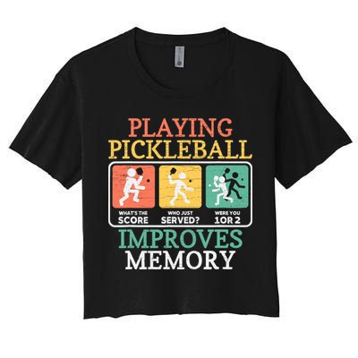 Playing Pickleball Improves Memory Pickleball Crop Top
