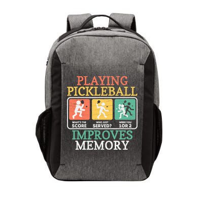 Playing Pickleball Improves Memory Pickleball Vector Backpack