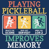Playing Pickleball Improves Memory Pickleball Infant Baby Jersey Bodysuit