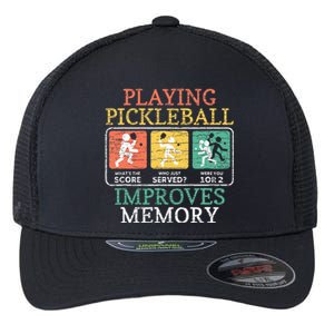 Playing Pickleball Improves Memory Pickleball Flexfit Unipanel Trucker Cap