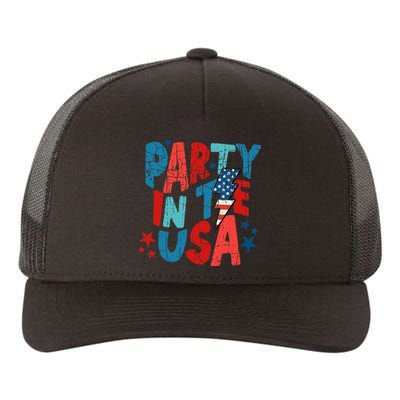 Pink Party In The Usa 4th Of July Yupoong Adult 5-Panel Trucker Hat