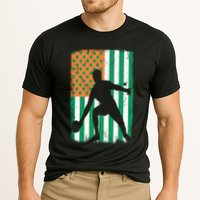 Ping Pong Irish American Flag St Patrick's Day Table Tennis Funny Gift Cooling Performance Crew T-Shirt