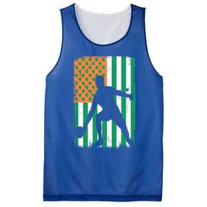 Ping Pong Irish American Flag St Patrick's Day Table Tennis Funny Gift Mesh Reversible Basketball Jersey Tank