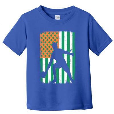 Ping Pong Irish American Flag St Patrick's Day Table Tennis Funny Gift Toddler T-Shirt