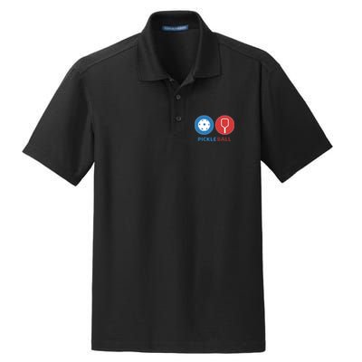Pickleball Dry Zone Grid Polo