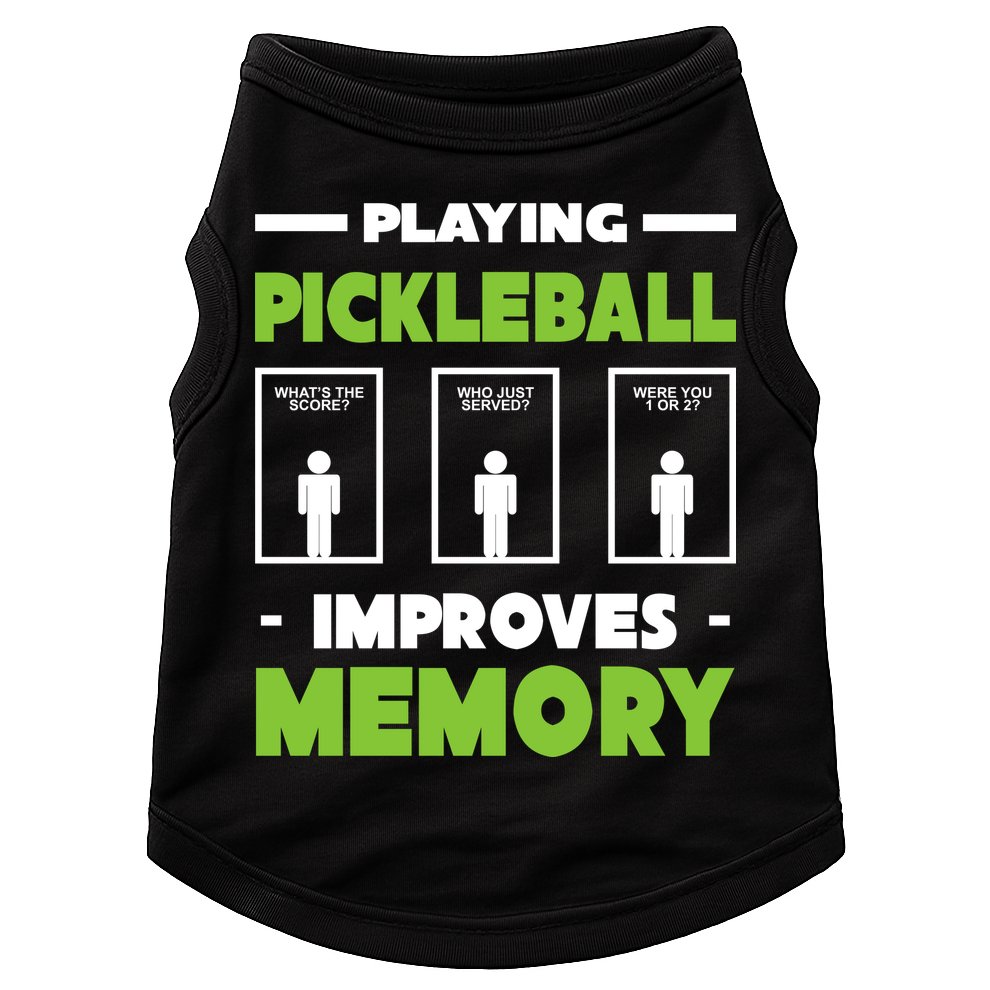 Playing Pickleball Improves Memory Doggie Tank
