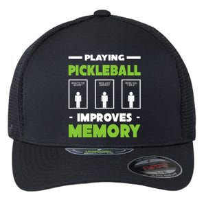 Playing Pickleball Improves Memory Flexfit Unipanel Trucker Cap