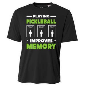 Playing Pickleball Improves Memory Cooling Performance Crew T-Shirt