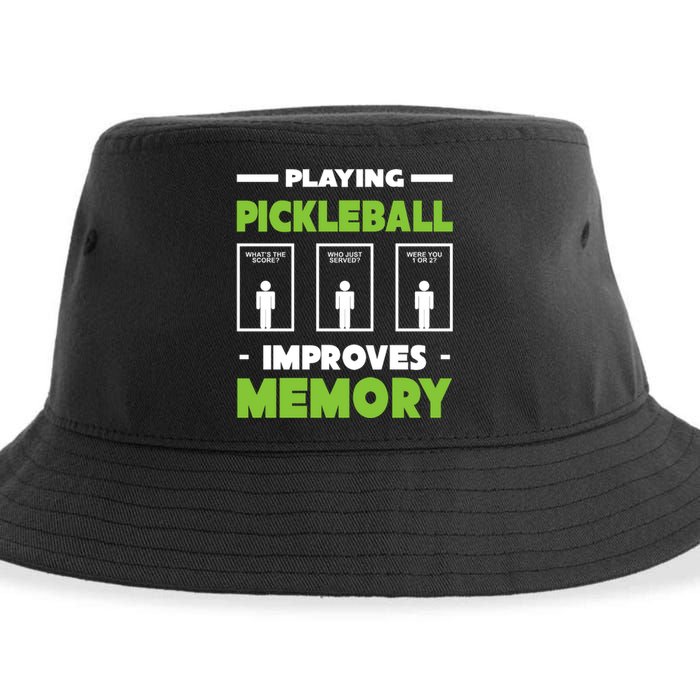 Playing Pickleball Improves Memory Sustainable Bucket Hat