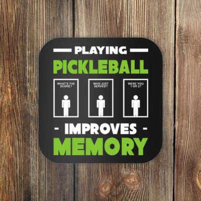 Playing Pickleball Improves Memory Coaster