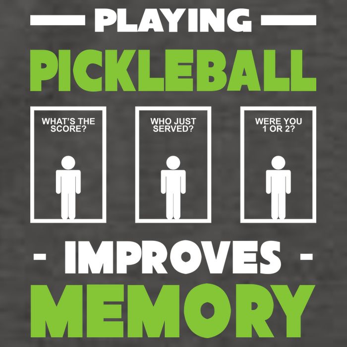 Playing Pickleball Improves Memory Vector Backpack