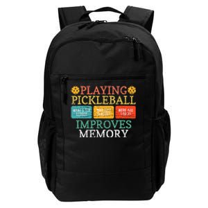 Playing Pickleball Improves Memory Pickleball Retirement Daily Commute Backpack