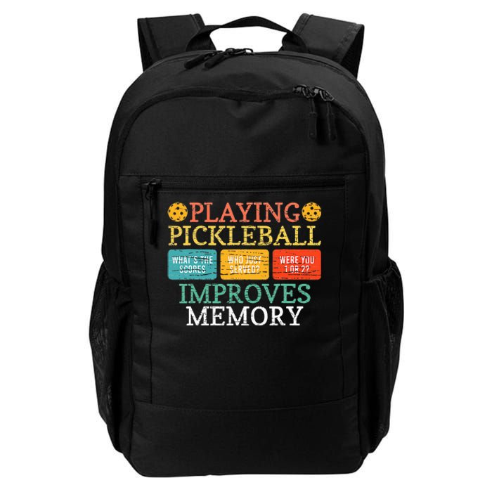 Playing Pickleball Improves Memory Pickleball Retirement Daily Commute Backpack