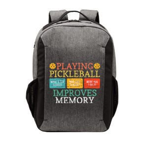 Playing Pickleball Improves Memory Pickleball Retirement Vector Backpack